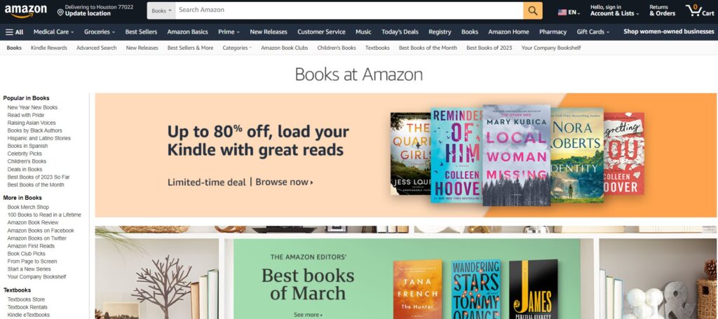 amazon books