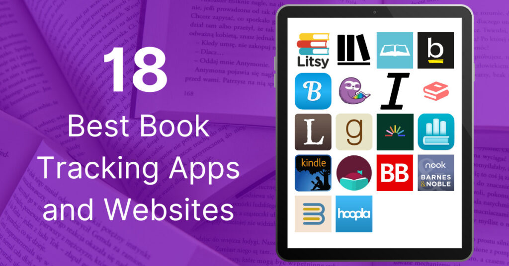 most popular book tracking apps and websites