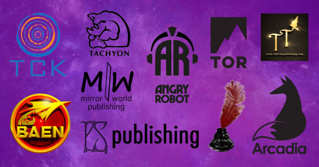 top fantasy and science fiction publishers